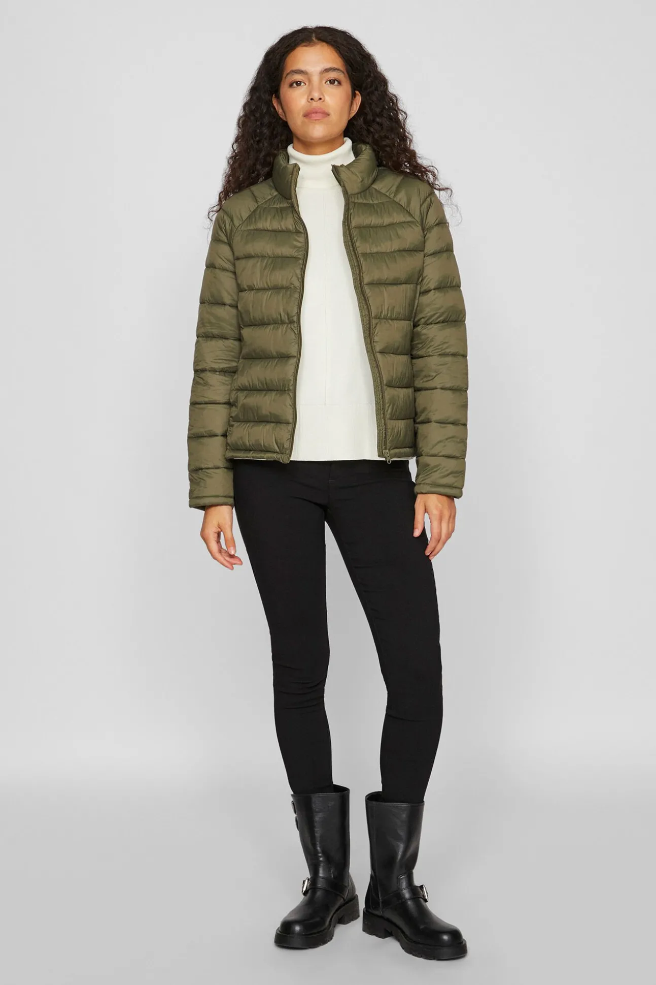 Abrigo acolchado ligero