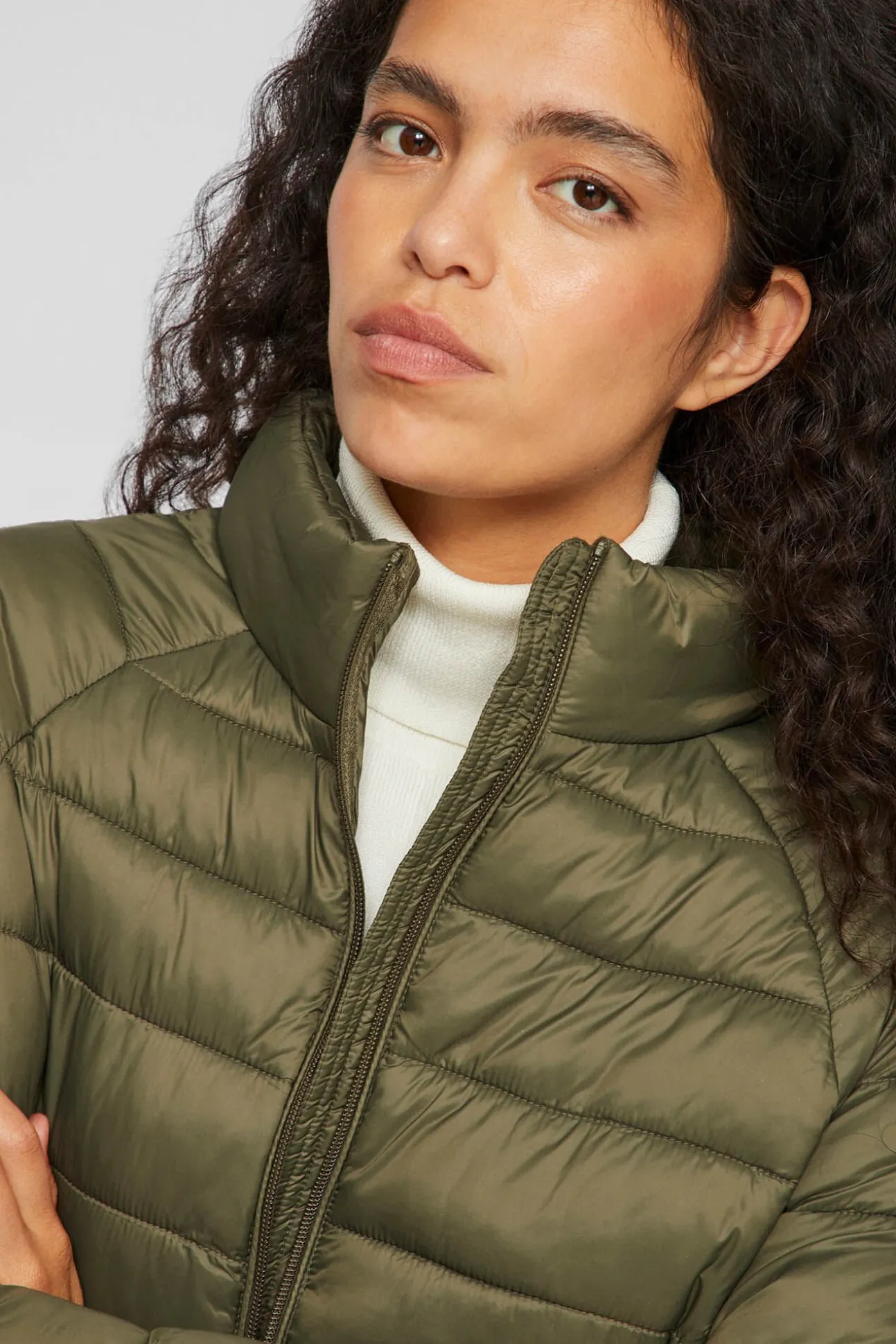 Abrigo acolchado ligero