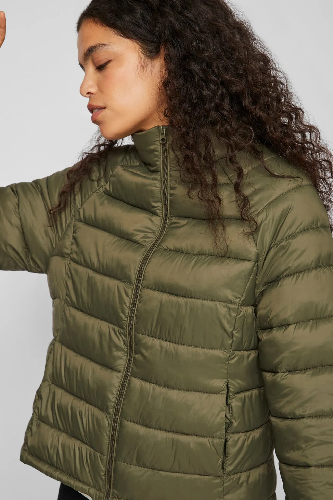 Abrigo acolchado ligero