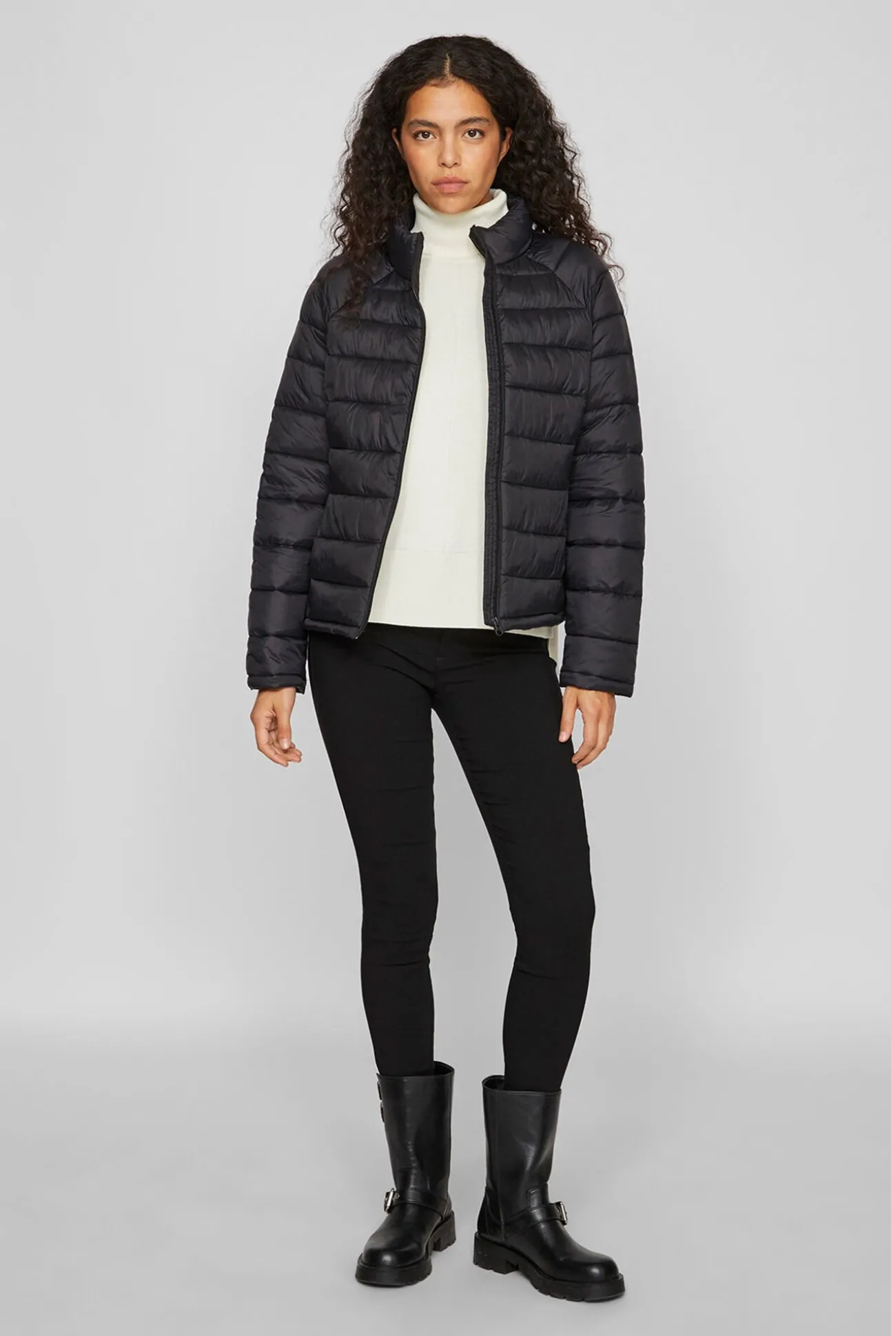 Abrigo acolchado ligero