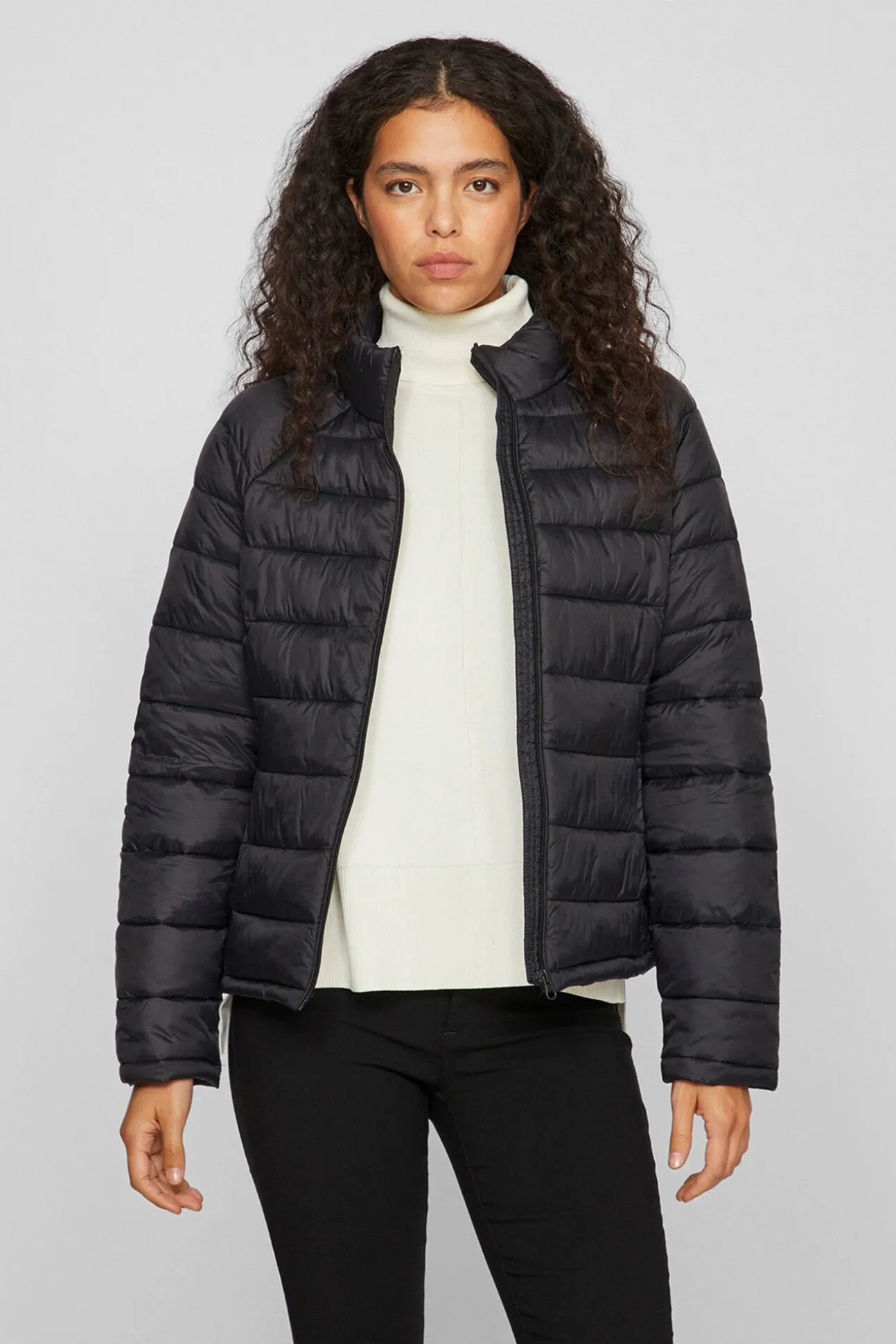 Abrigo acolchado ligero