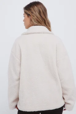 Abrigo borreguito doble abotonadura