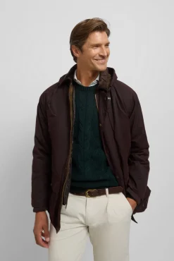 Abrigo clásico encerado