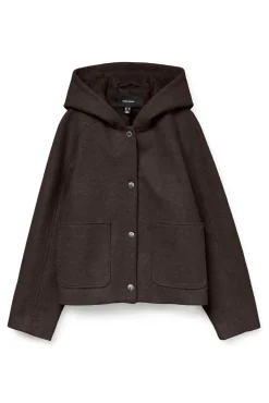 Abrigo corto de paño