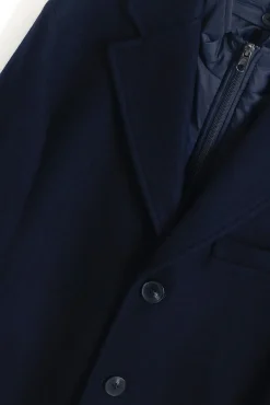 Abrigo cuello desmontable