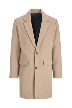 Abrigo cuello italiano