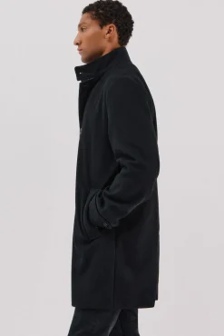 Abrigo cuello tira vistas desmontables