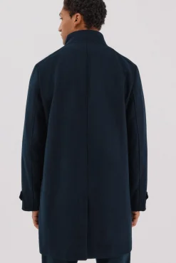 Abrigo cuello tira vistas desmontables