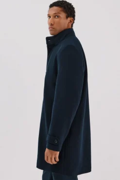 Abrigo cuello tira vistas desmontables