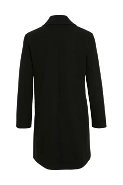 Abrigo de paño con solapas