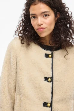 Abrigo efecto borreguillo