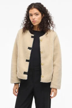 Abrigo efecto borreguillo