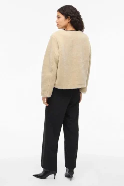 Abrigo efecto borreguillo