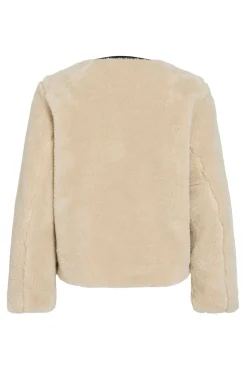 Abrigo efecto borreguillo