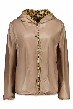 Abrigo efecto doble faz reversible