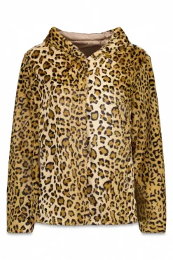 Abrigo efecto doble faz reversible