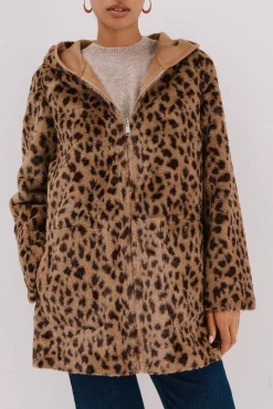 Abrigo efecto doble faz reversible