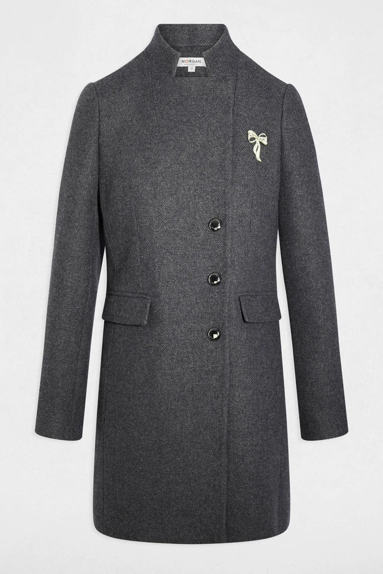 Abrigo entallado de bucle