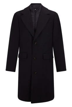 Abrigo espiga azul vistas desmontables