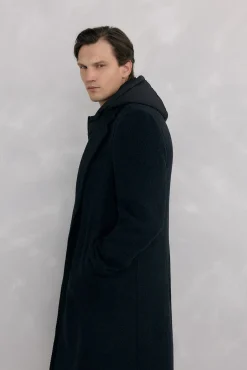 Abrigo espiga gris vistas desmontables