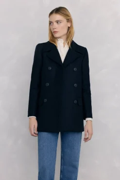 Abrigo estilo marinero