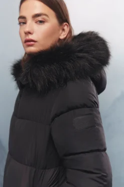 Abrigo largo acolchado Thermolite