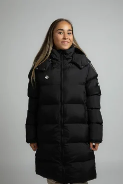 Abrigo largo de fibra