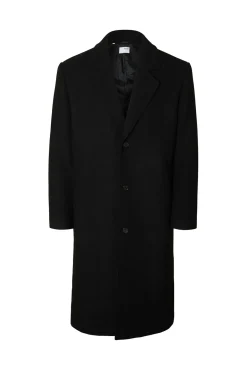 Abrigo largo lana
