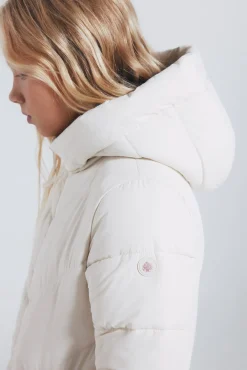 Abrigo largo para niña