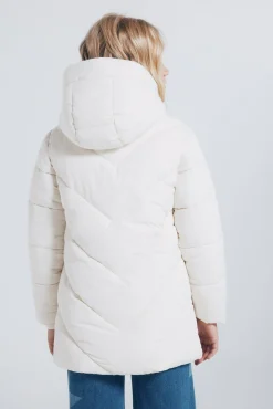 Abrigo largo para niña