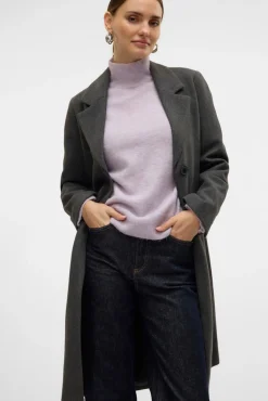 Abrigo mide de paño