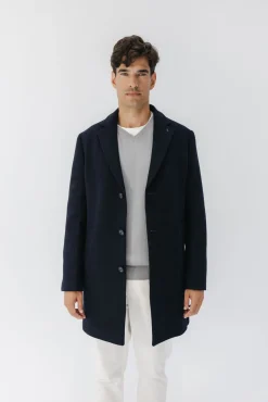 Abrigo pechera desmontable paño