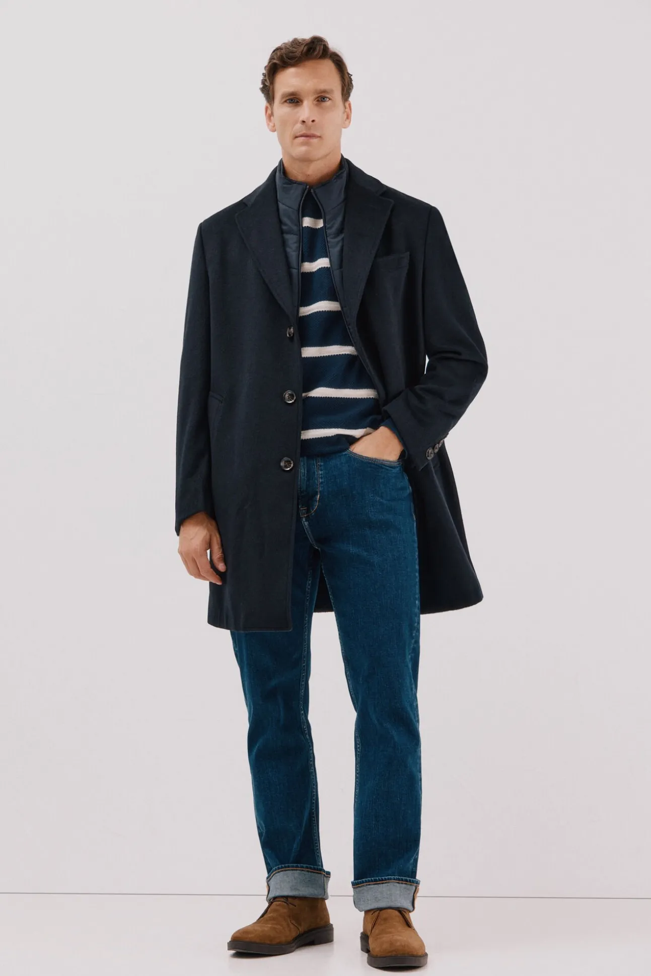 Abrigo sola vistas desmontables