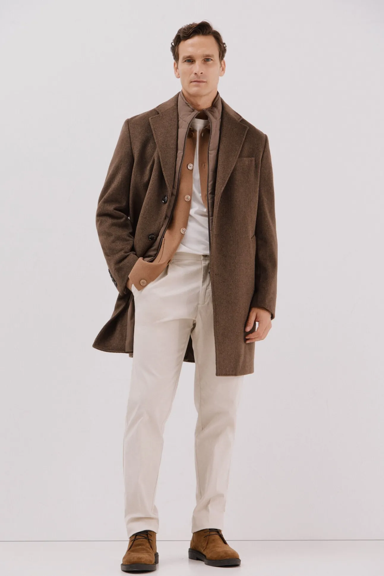 Abrigo sola vistas desmontables