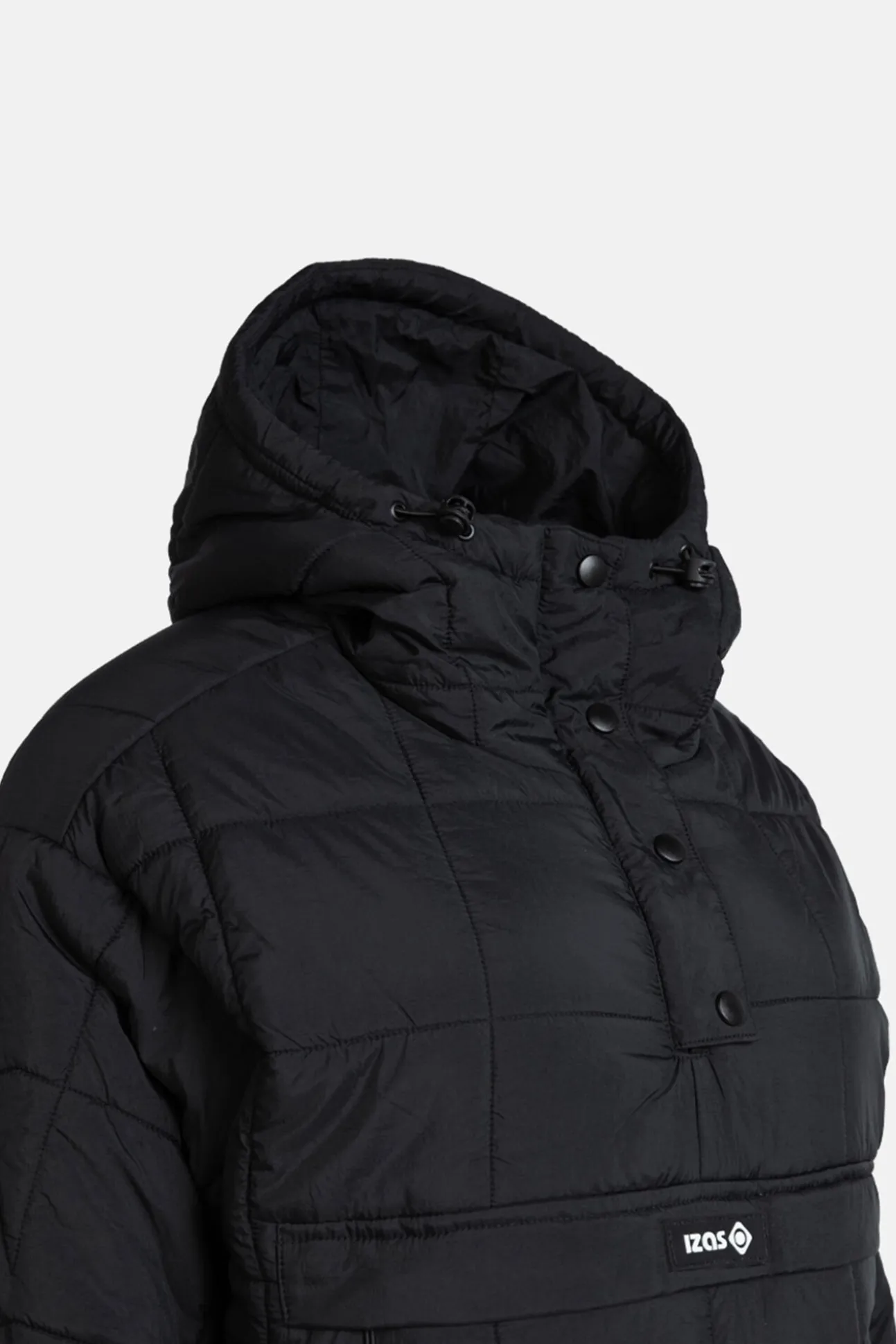 Abrigo tipo canguro peron