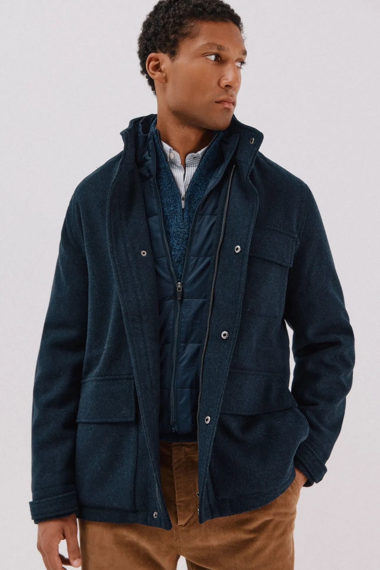 Abrigo vistas desmontables