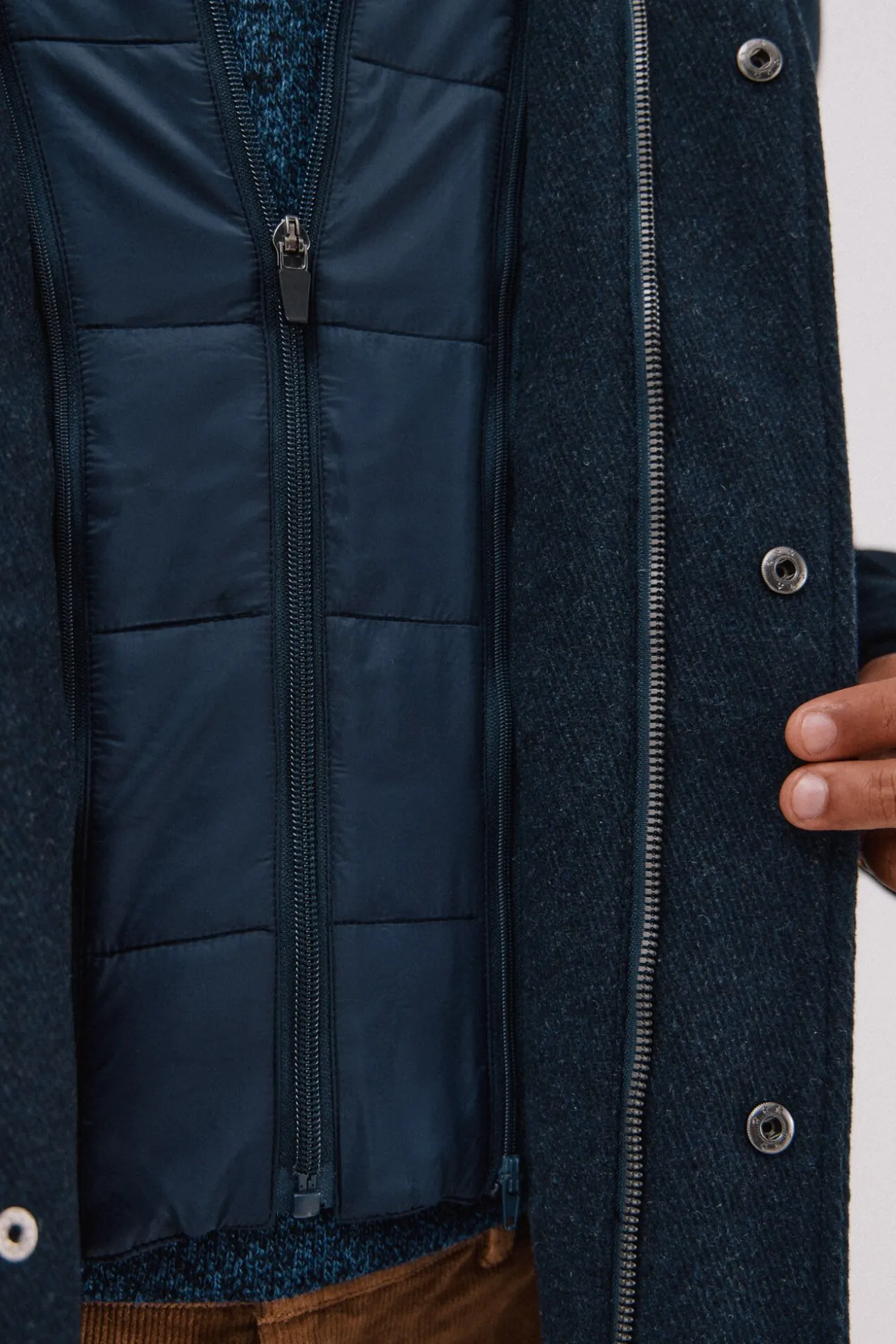 Abrigo vistas desmontables