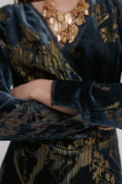 Adriana. Vestido jacquard