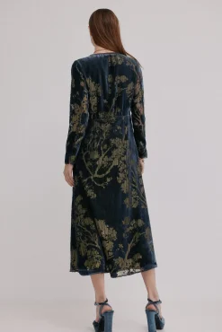 Adriana. Vestido jacquard