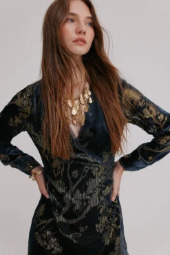 Adriana. Vestido jacquard