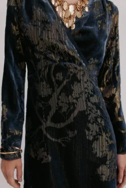 Adriana. Vestido jacquard