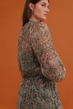 Aina. Vestido estampado