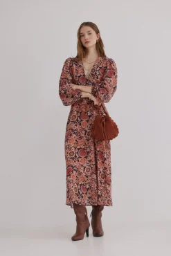 Aitana. Vestido estampado