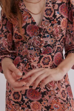 Aitana. Vestido estampado