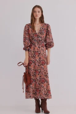 Aitana. Vestido estampado