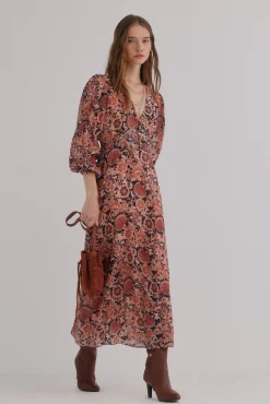 Aitana. Vestido estampado