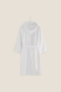 Albornoz rizo algodón capucha unisex