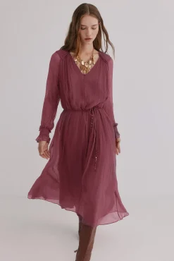 Alejandra. Vestido fluido