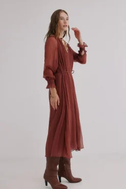 Alejandra. Vestido fluido