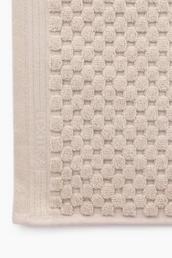 Alfombra baño rizo algodón bambú 50x70cm.